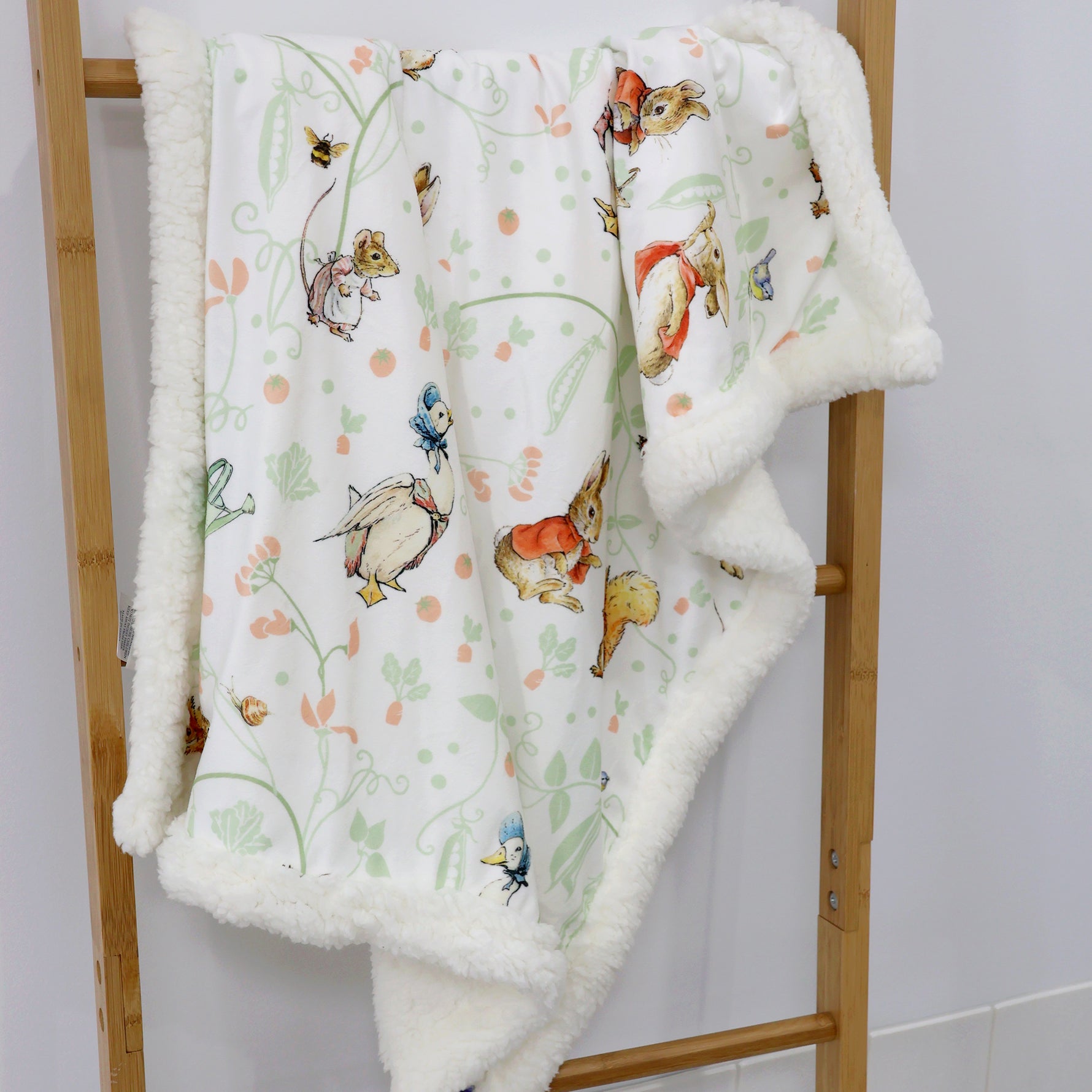 Flopsy Mopsy & Cottontail Cuddle Blanket - Bubba Blue Australia