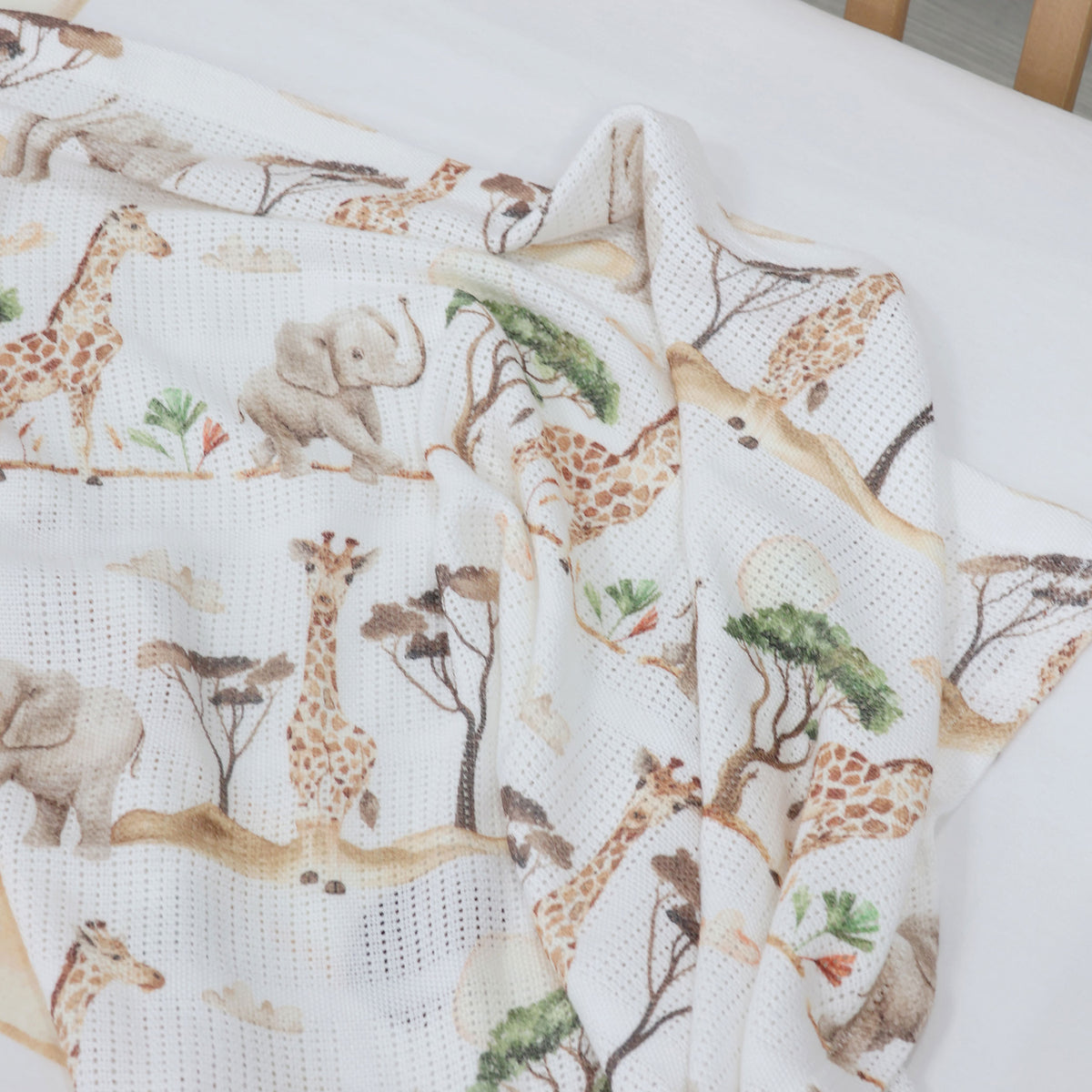 Adventure Bamboo Cellular Blanket - Bubba Blue Australia