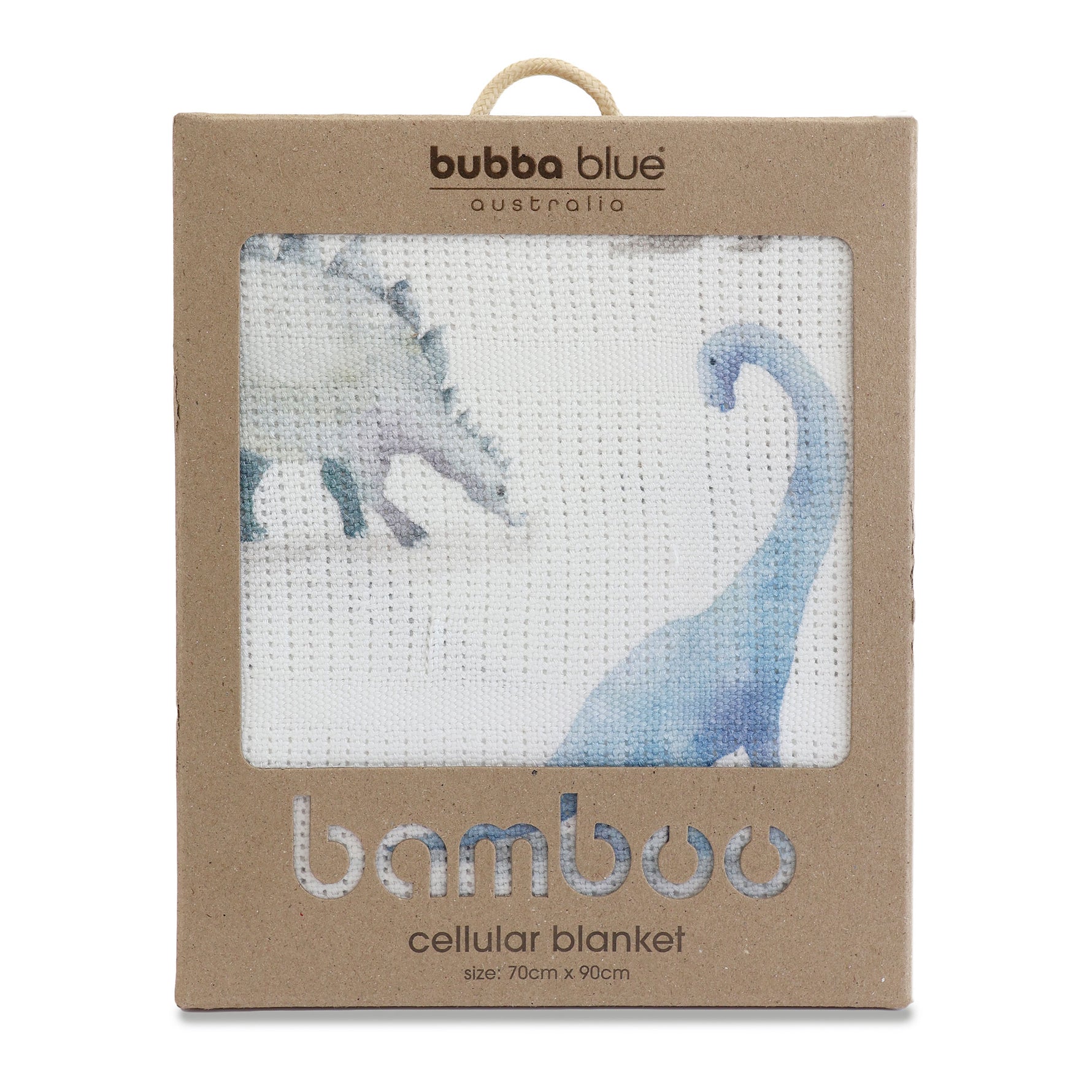 Jurassic Bamboo Cellular Blanket - Bubba Blue Australia