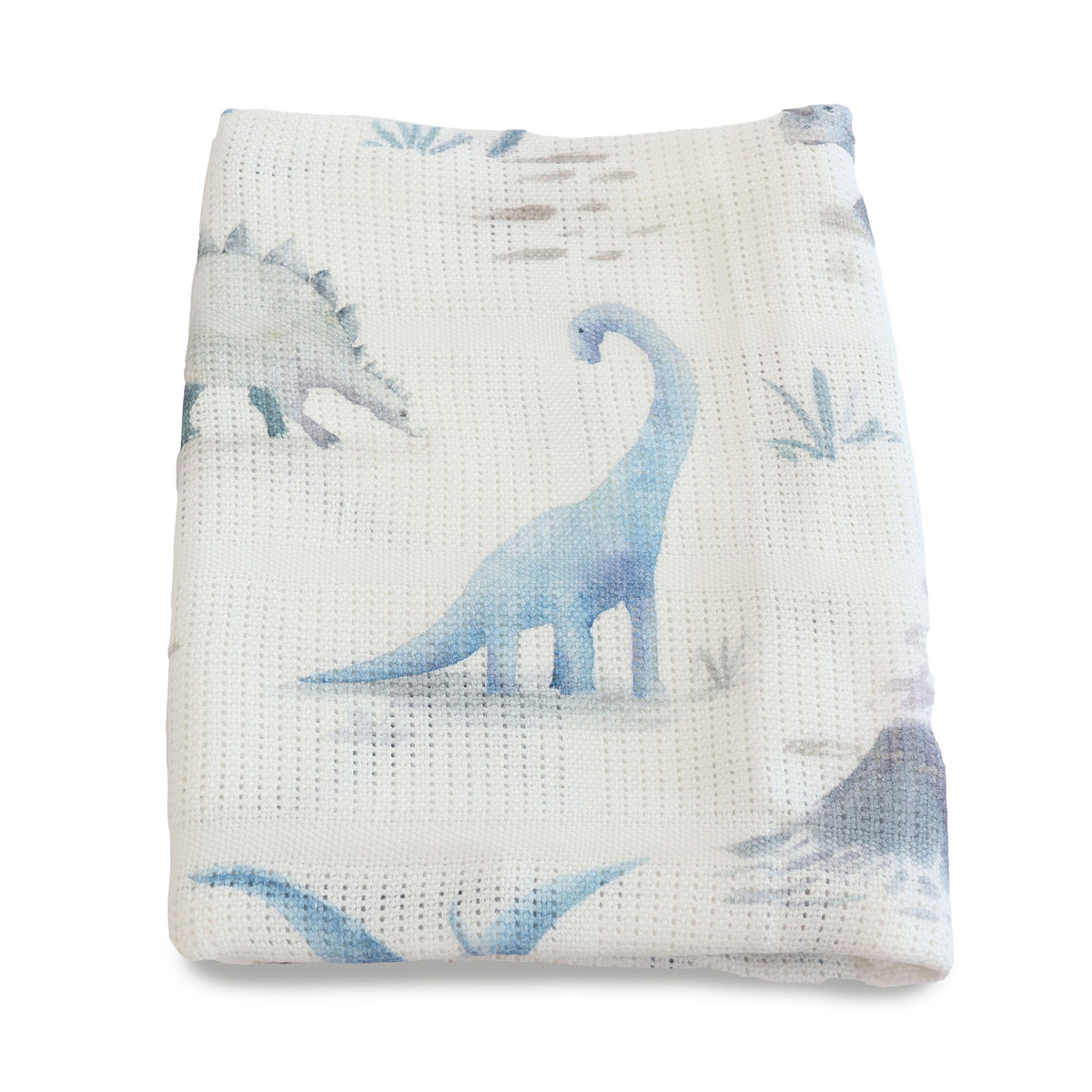 Jurassic Bamboo Cellular Blanket - Bubba Blue Australia
