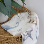 Jurassic Bamboo Cellular Blanket - Bubba Blue Australia