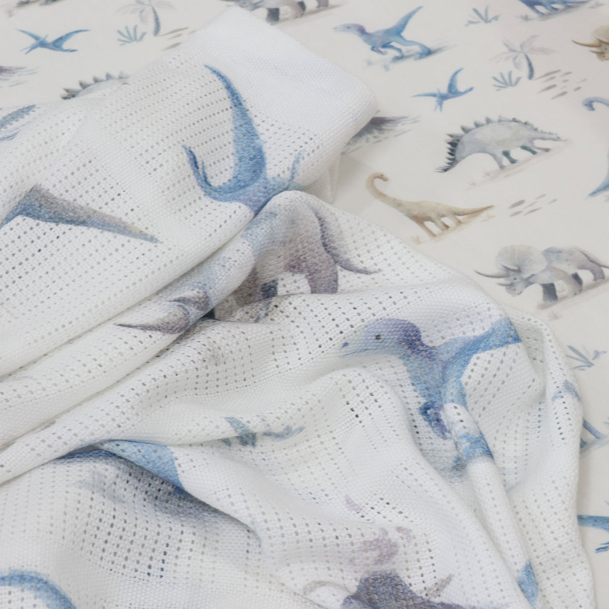 Jurassic Bamboo Cellular Blanket - Bubba Blue Australia