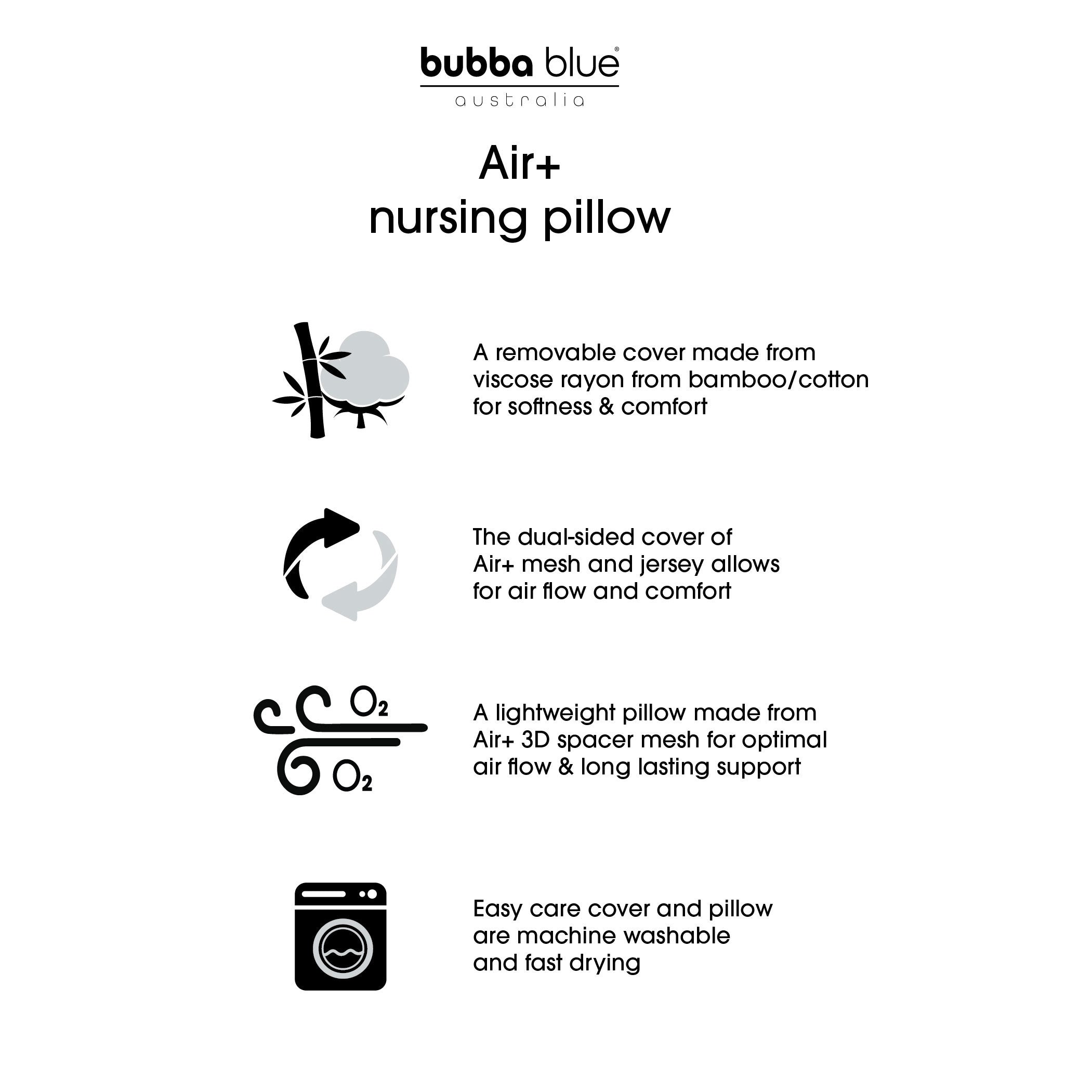 Nordic Air+ Nursing Pillow