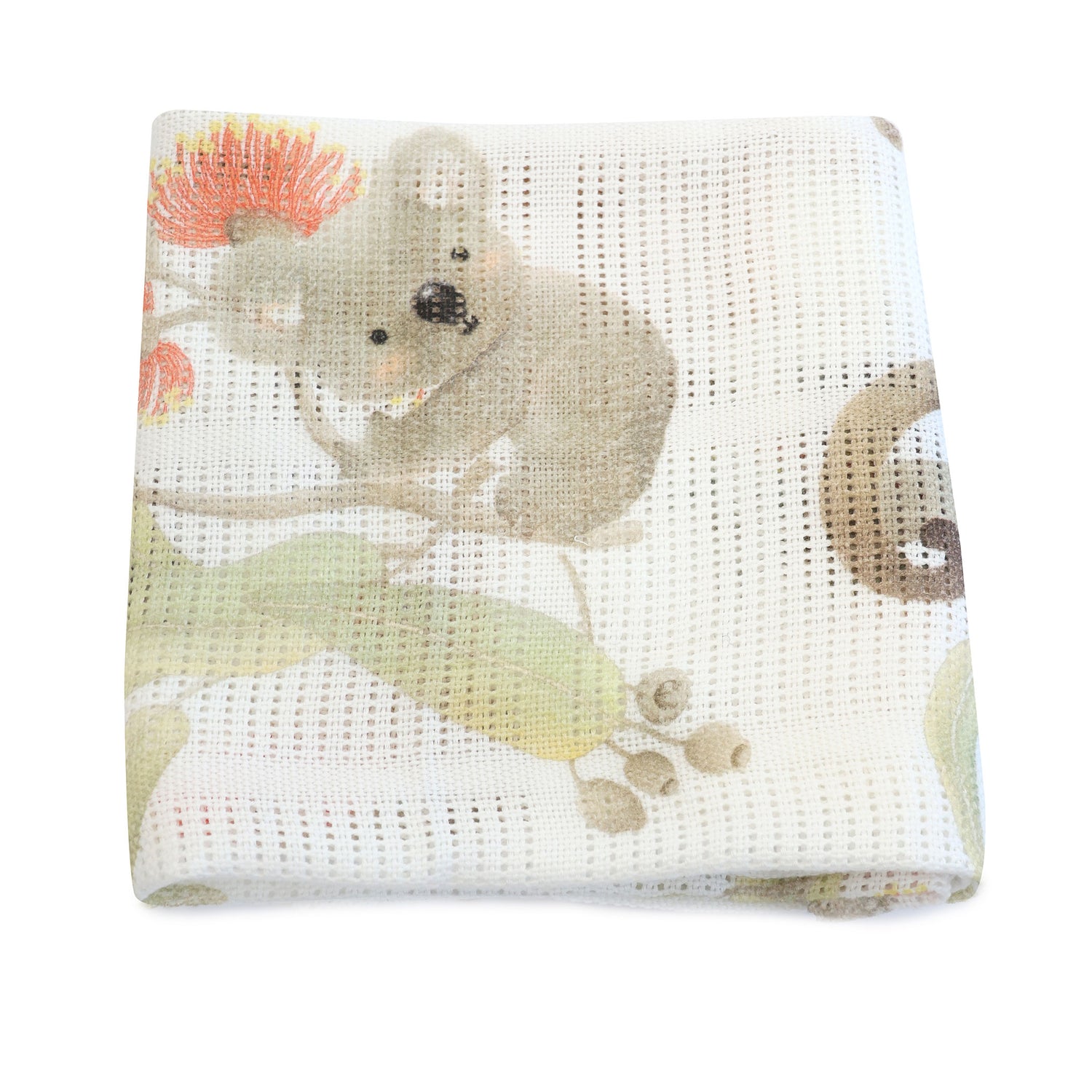 Aussie Animals Cellular Blanket - Bubba Blue Australia