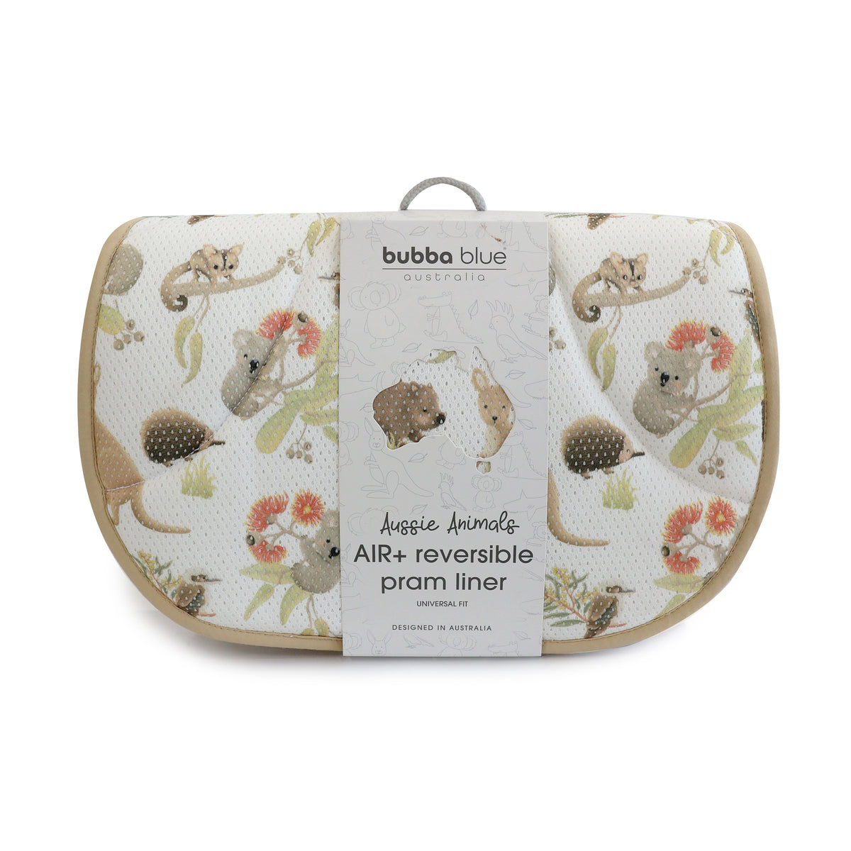 Aussie Animals AIR+ Pram Liner - Bubba Blue Australia