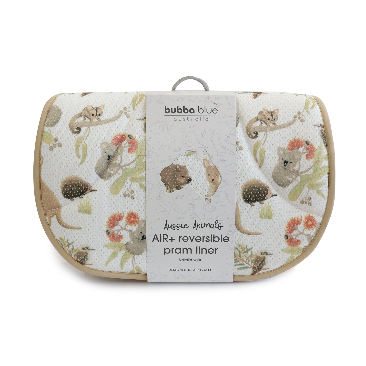 Aussie Animals AIR+ Pram Liner - Bubba Blue Australia