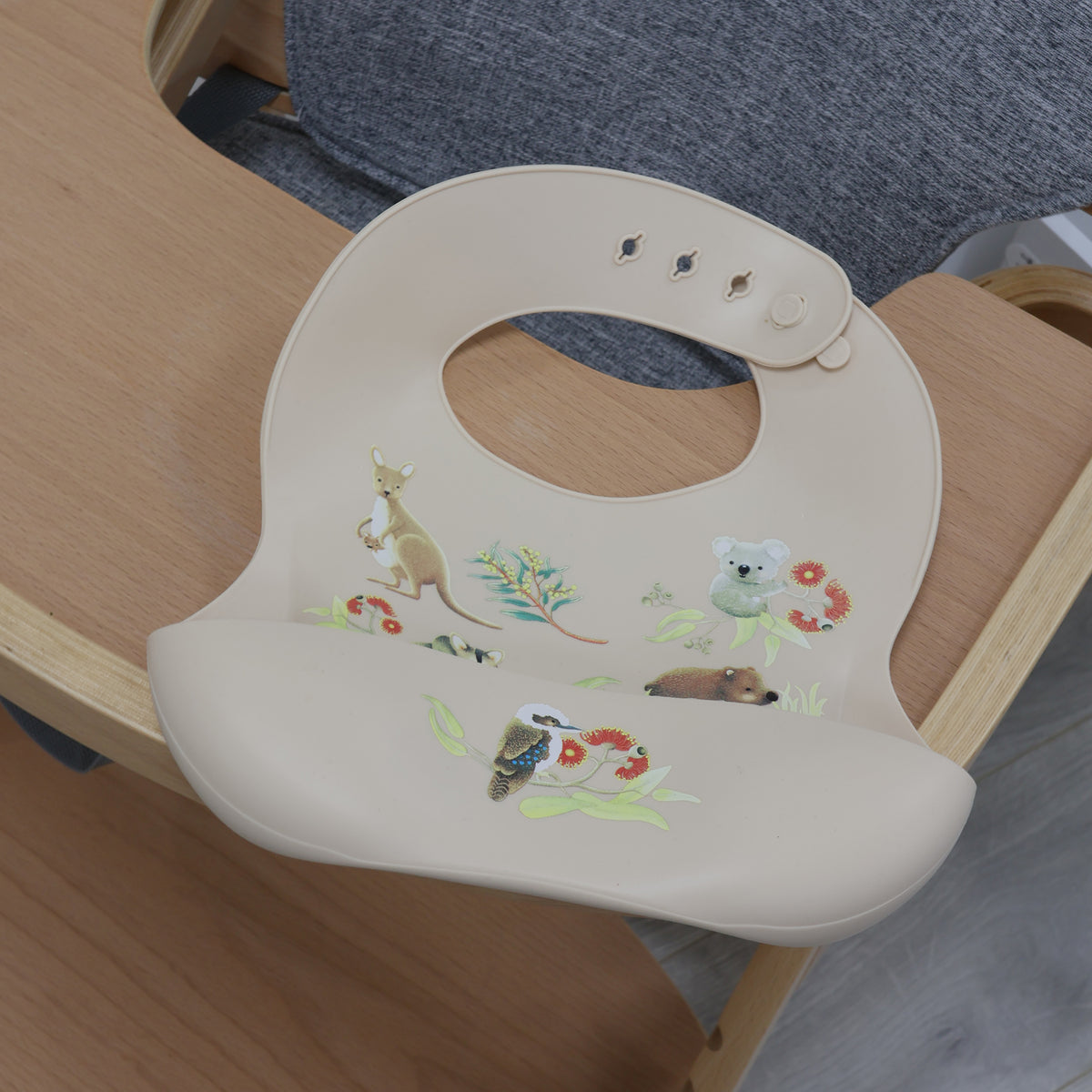 Aussie Animals Silicone Bib - Bubba Blue Australia