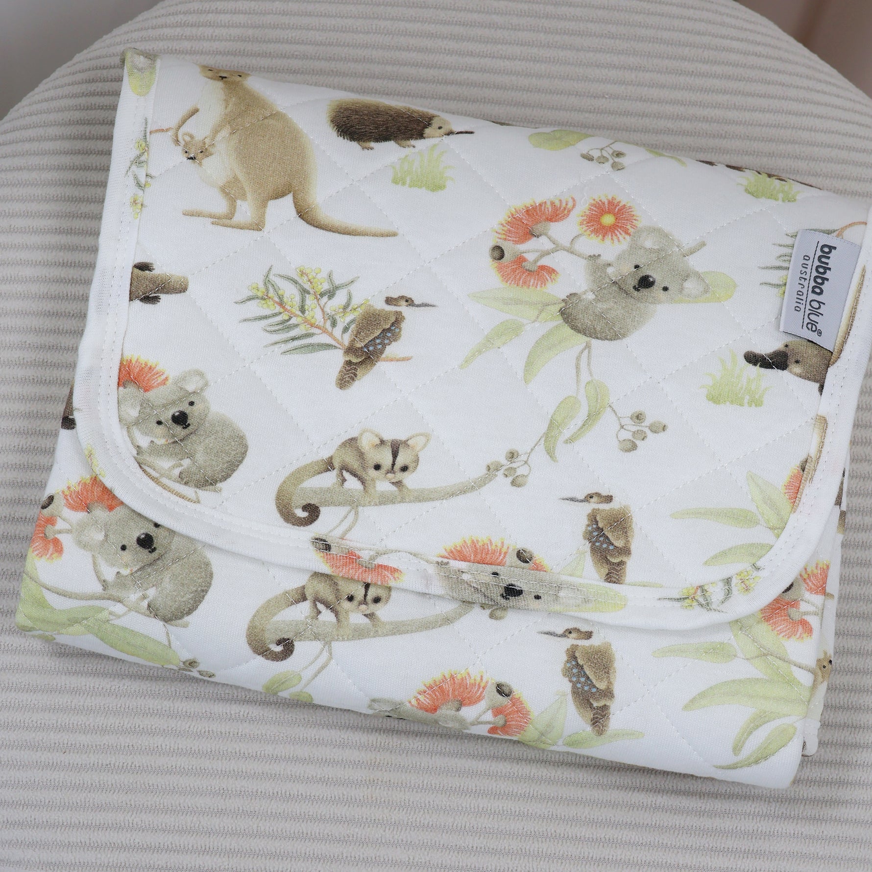 Aussie Animals Travel Change Mat - Bubba Blue Australia