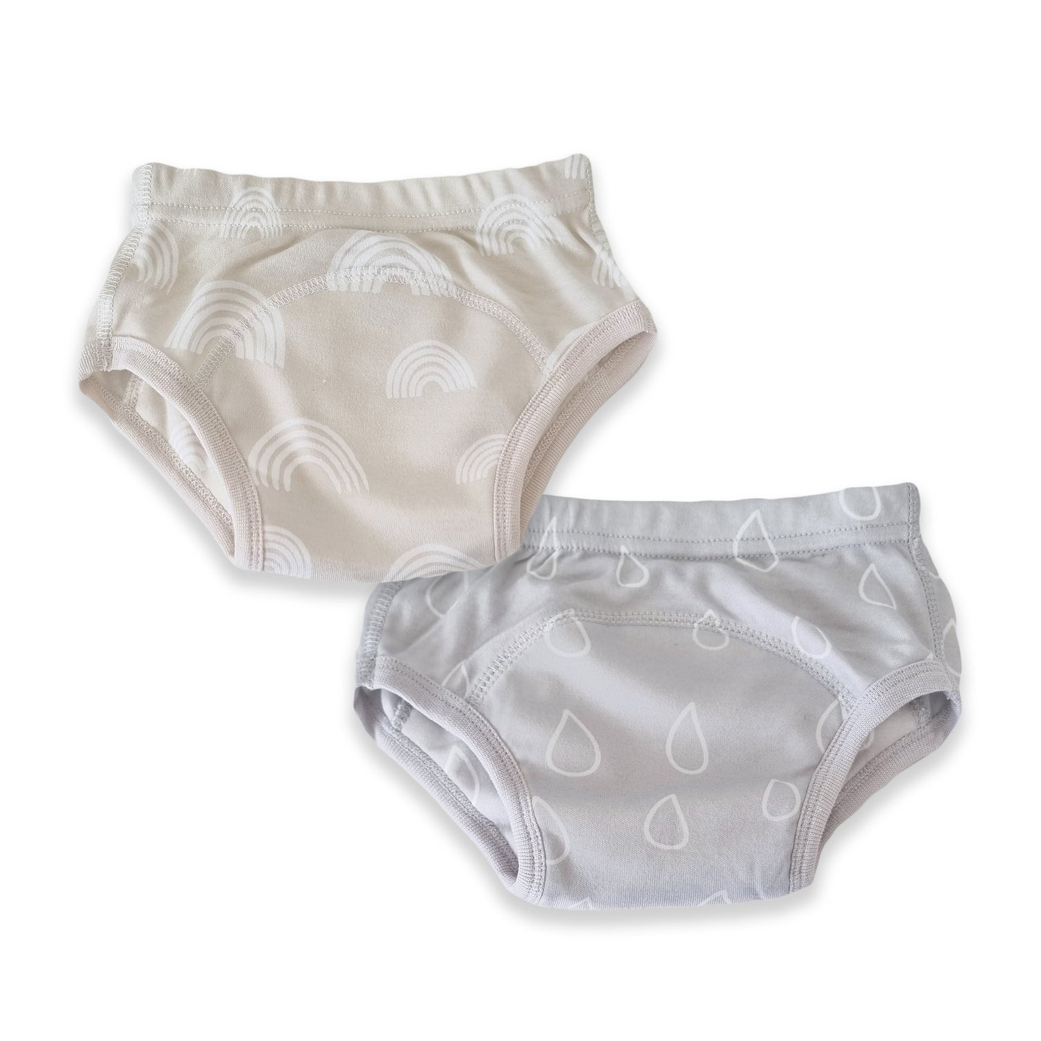 2pk Training Pants Sand/Grey - Bubba Blue Australia