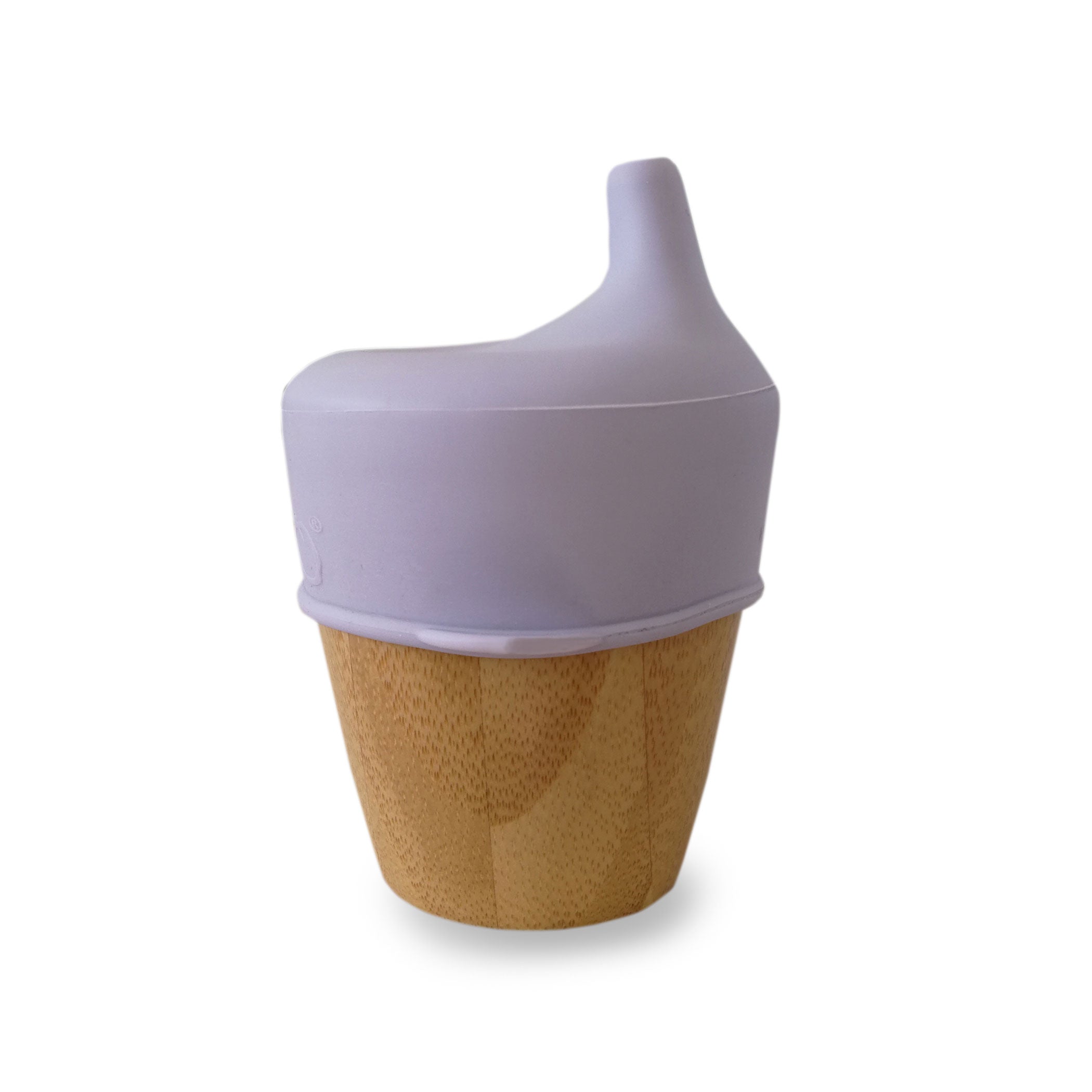 Plum Bamboo and Silicone Sippy Cup