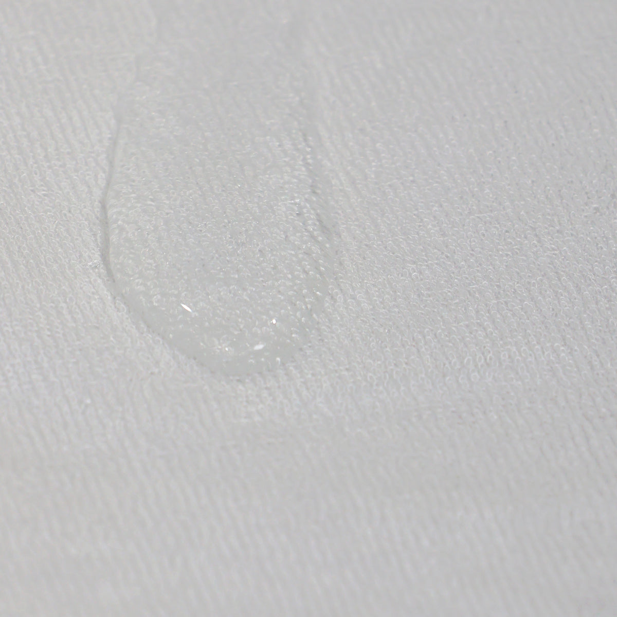 Bamboo White Compact Cot Waterproof Mattress Protector - Bubba Blue Australia