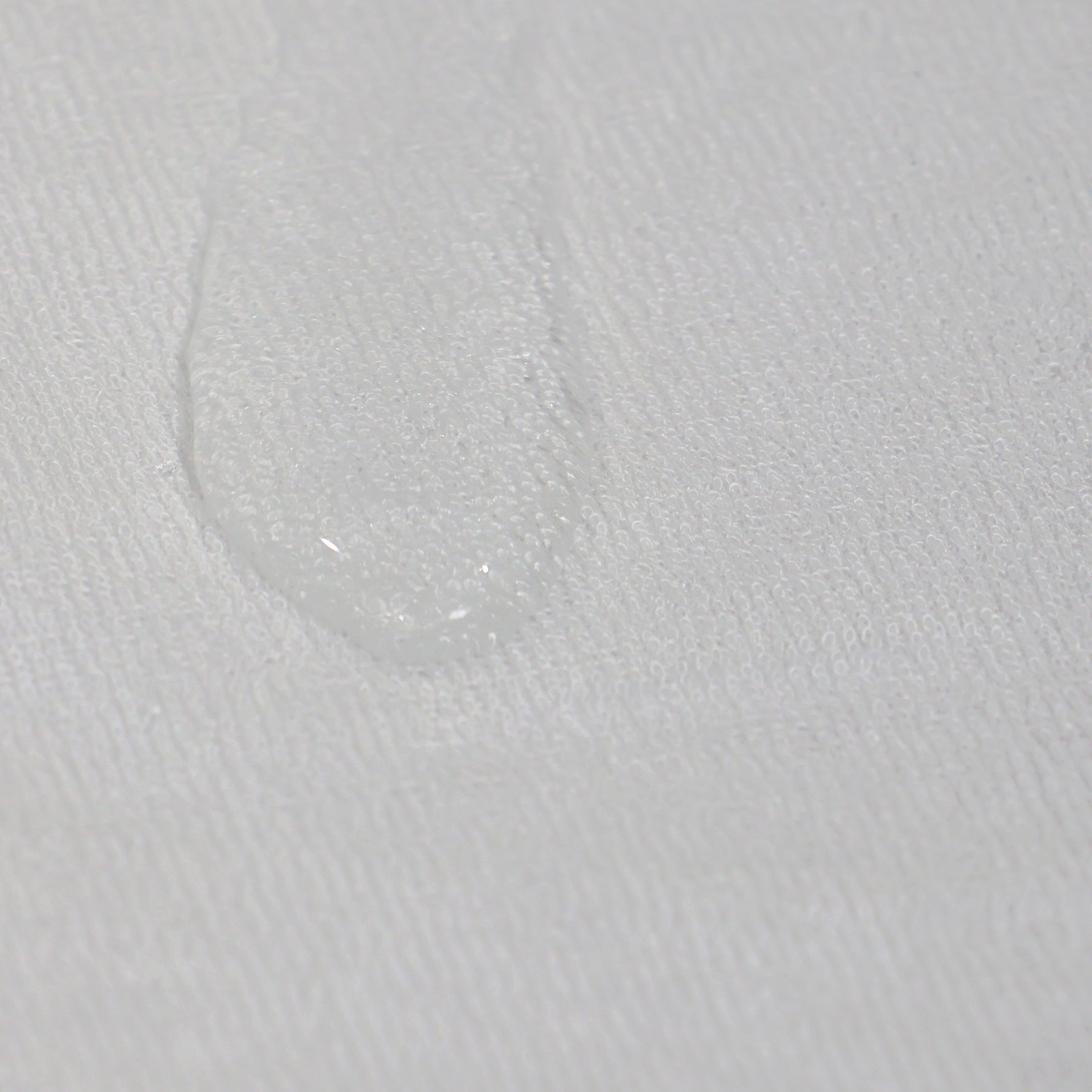 Bamboo White Compact Cot Waterproof Mattress Protector - Bubba Blue Australia