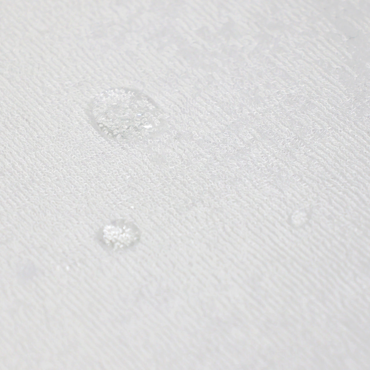 Bamboo White Compact Cot Waterproof Mattress Protector - Bubba Blue Australia