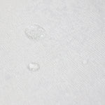 Bamboo White Compact Cot Waterproof Mattress Protector - Bubba Blue Australia