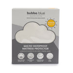 Bassinet Waterproof Quilted Mattress Protector - Bubba Blue Australia