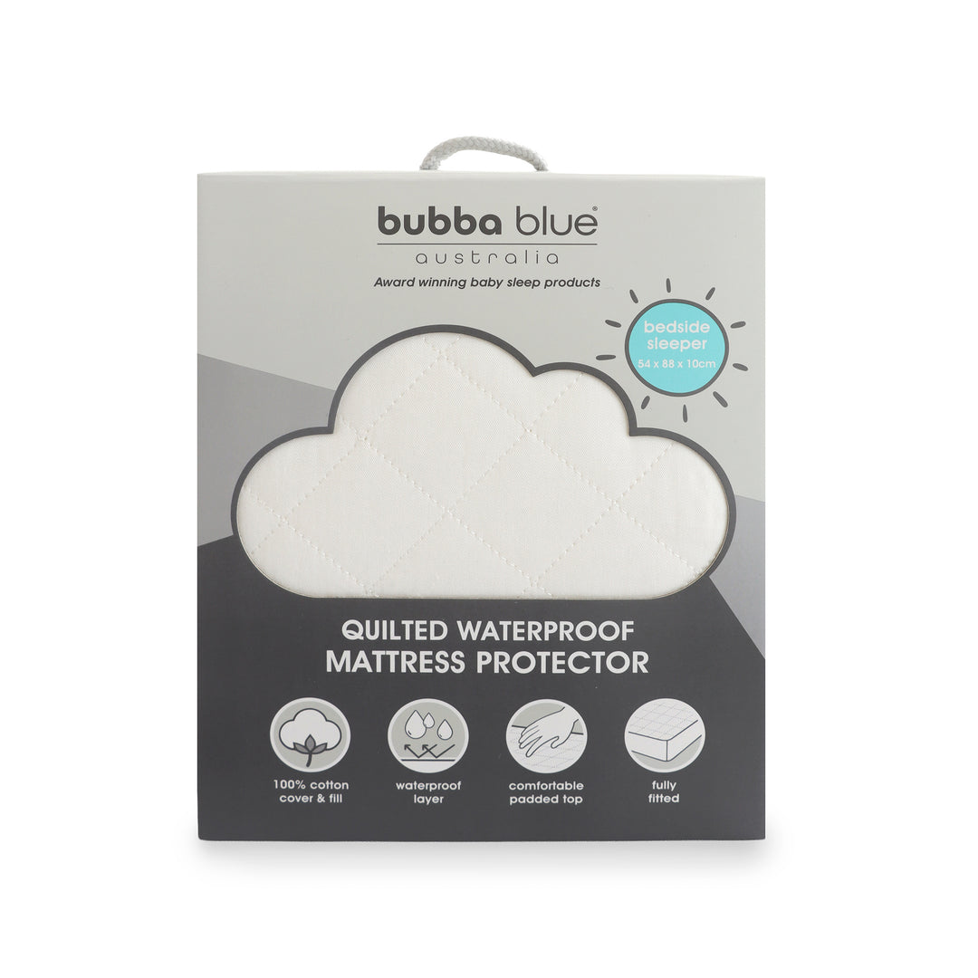 Co Sleeper/Bedside Sleeper Waterproof Quilted Mattress Protector