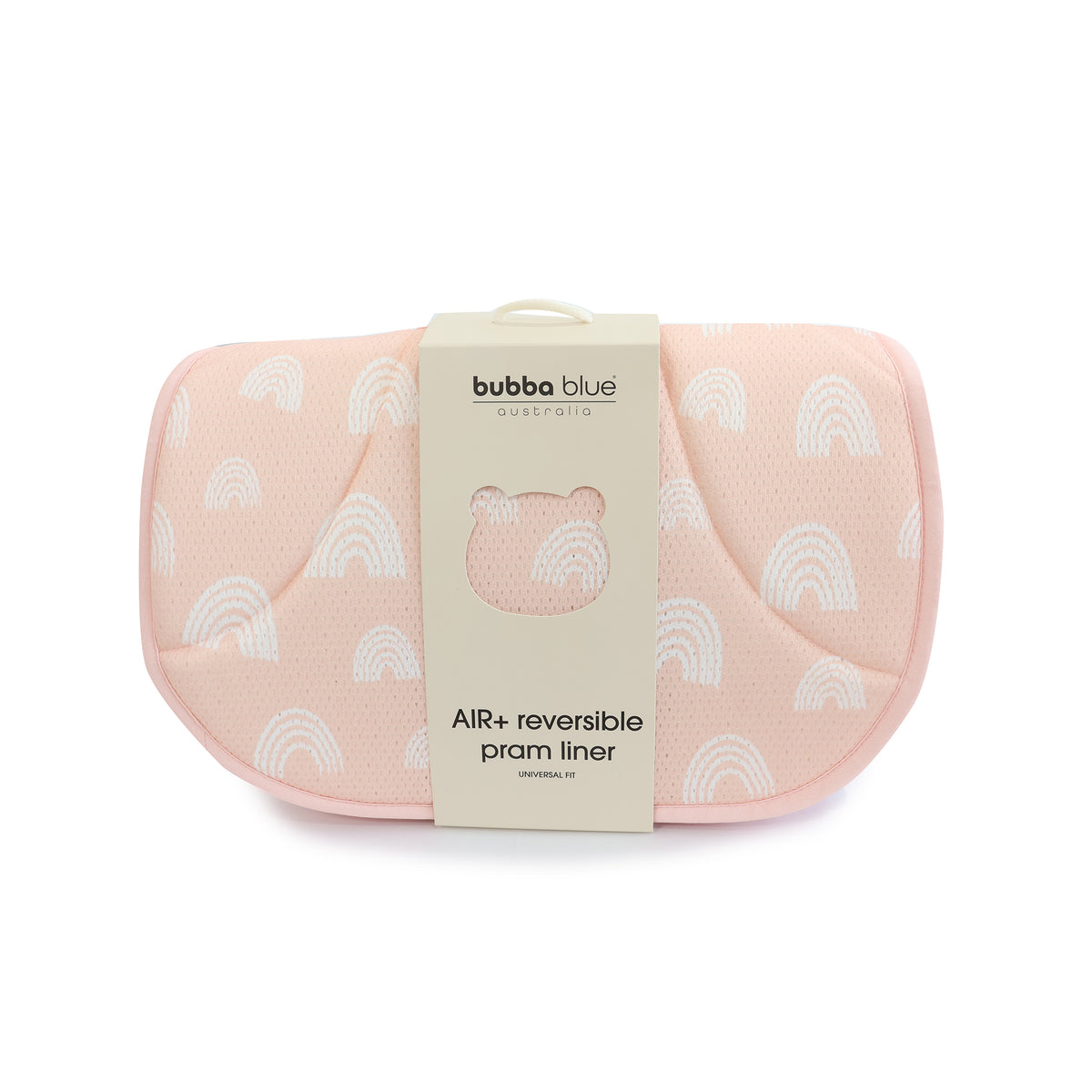Nordic AIR+ Reversible Pram Liner - Berry/Rose - Bubba Blue Australia