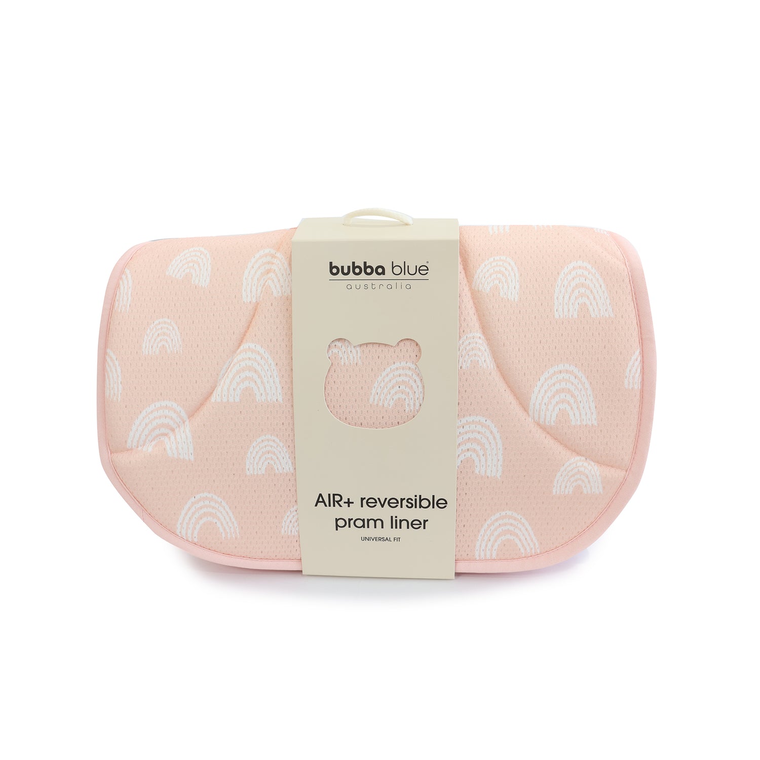 Nordic AIR+ Reversible Pram Liner - Berry/Rose - Bubba Blue Australia
