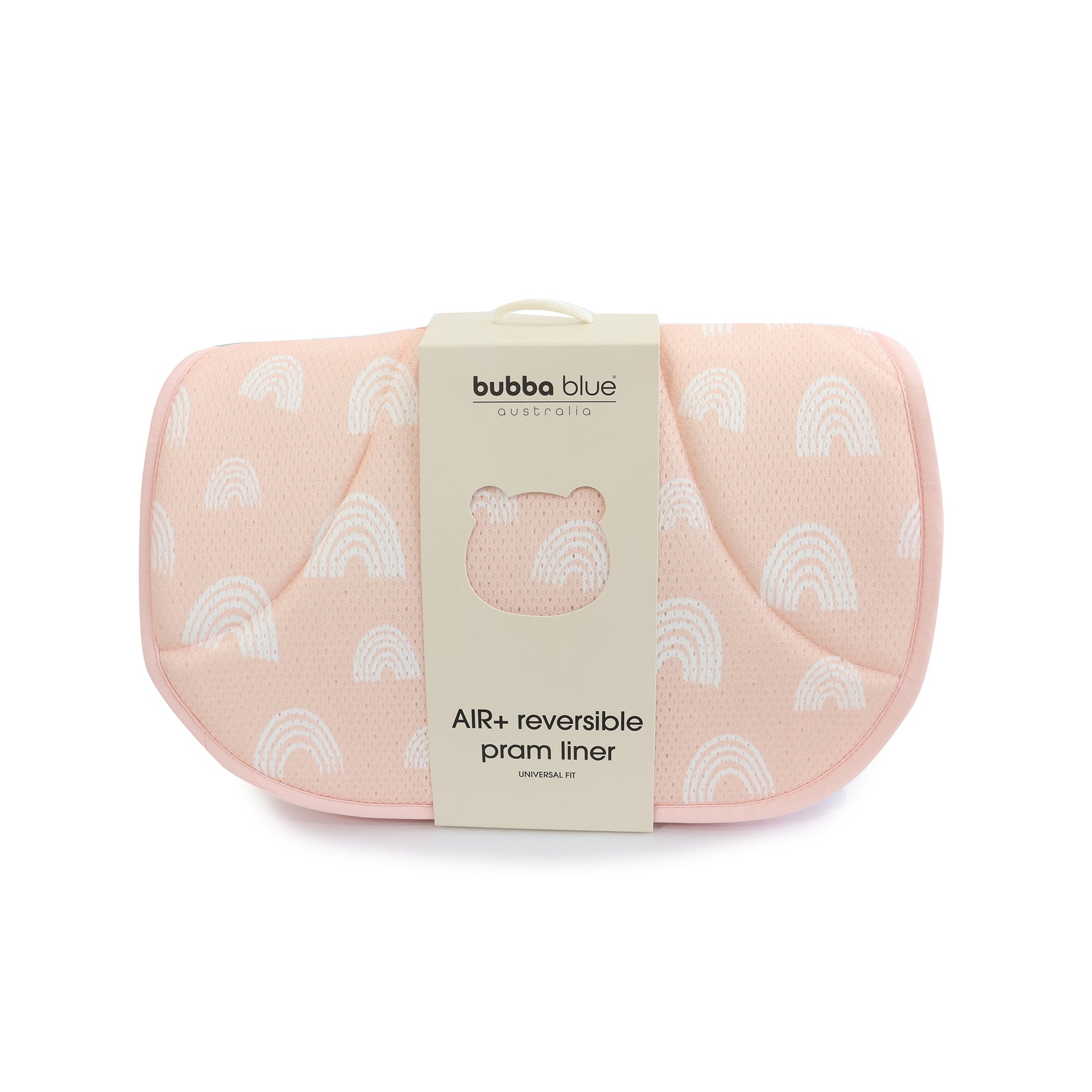 Nordic AIR+ Reversible Pram Liner - Berry/Rose - Bubba Blue Australia