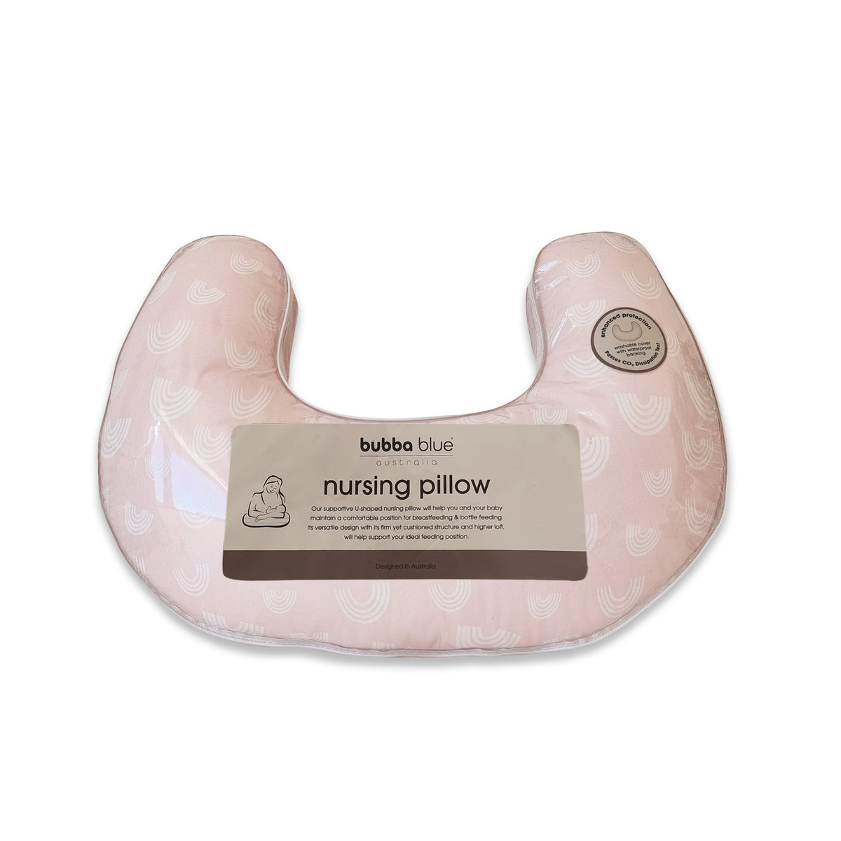 Nordic Nursing Pillow Berry/Rose - Bubba Blue Australia