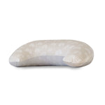 Nordic Nursing Pillow Sand/Grey Plus FREE Bamboo 100 Sheets Nappy Liners - Bubba Blue Australia