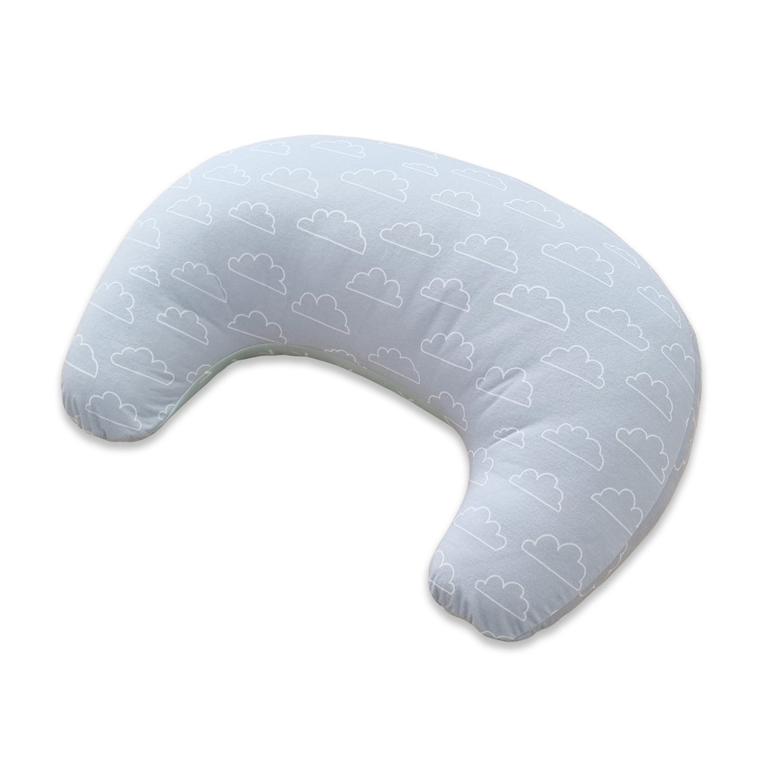 Nordic Nursing Pillow Sky/Mint - Bubba Blue Australia