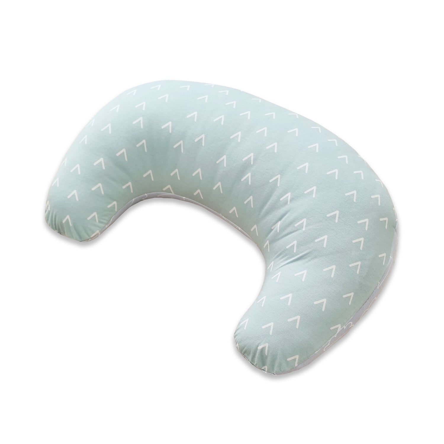 Nordic Nursing Pillow Sky/Mint - Bubba Blue Australia