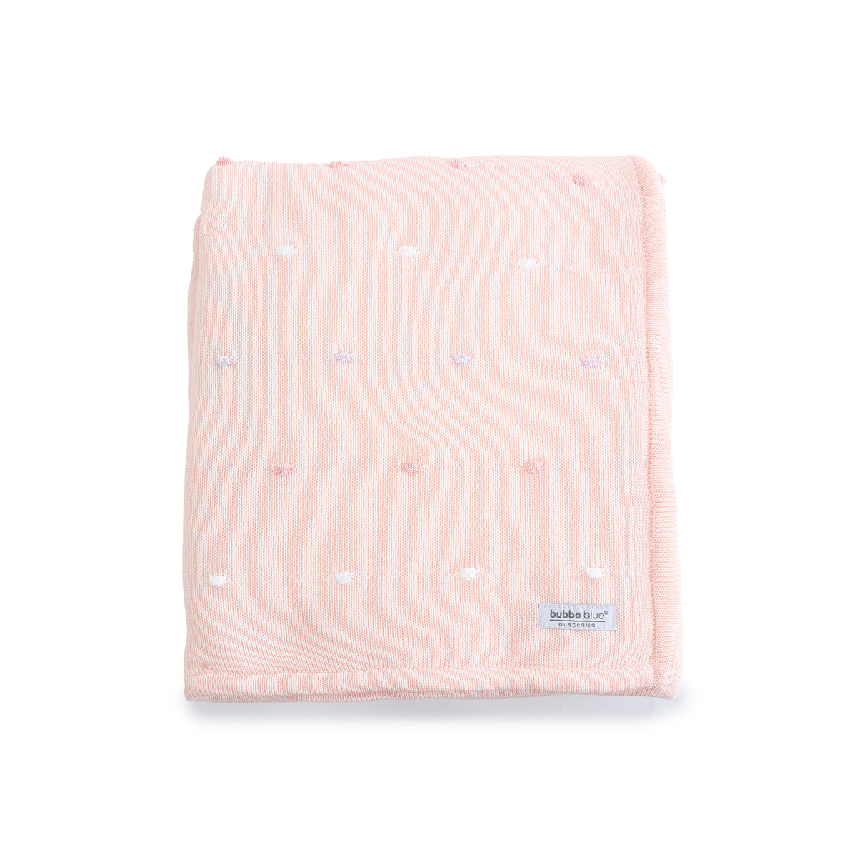 Confetti Knit Blanket - Berry - Bubba Blue Australia