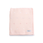 Confetti Knit Blanket - Berry - Bubba Blue Australia