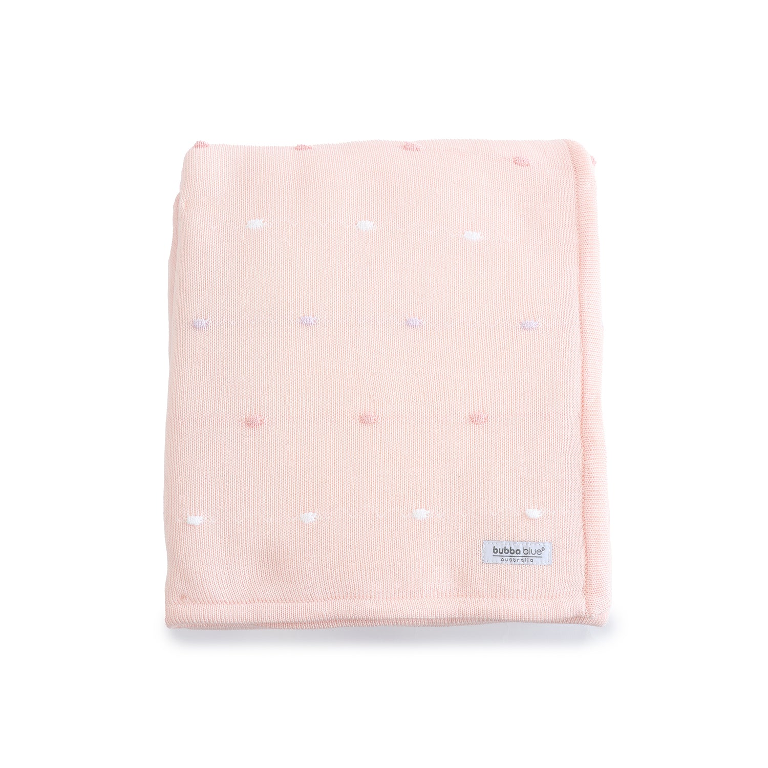 Confetti Knit Blanket - Berry - Bubba Blue Australia