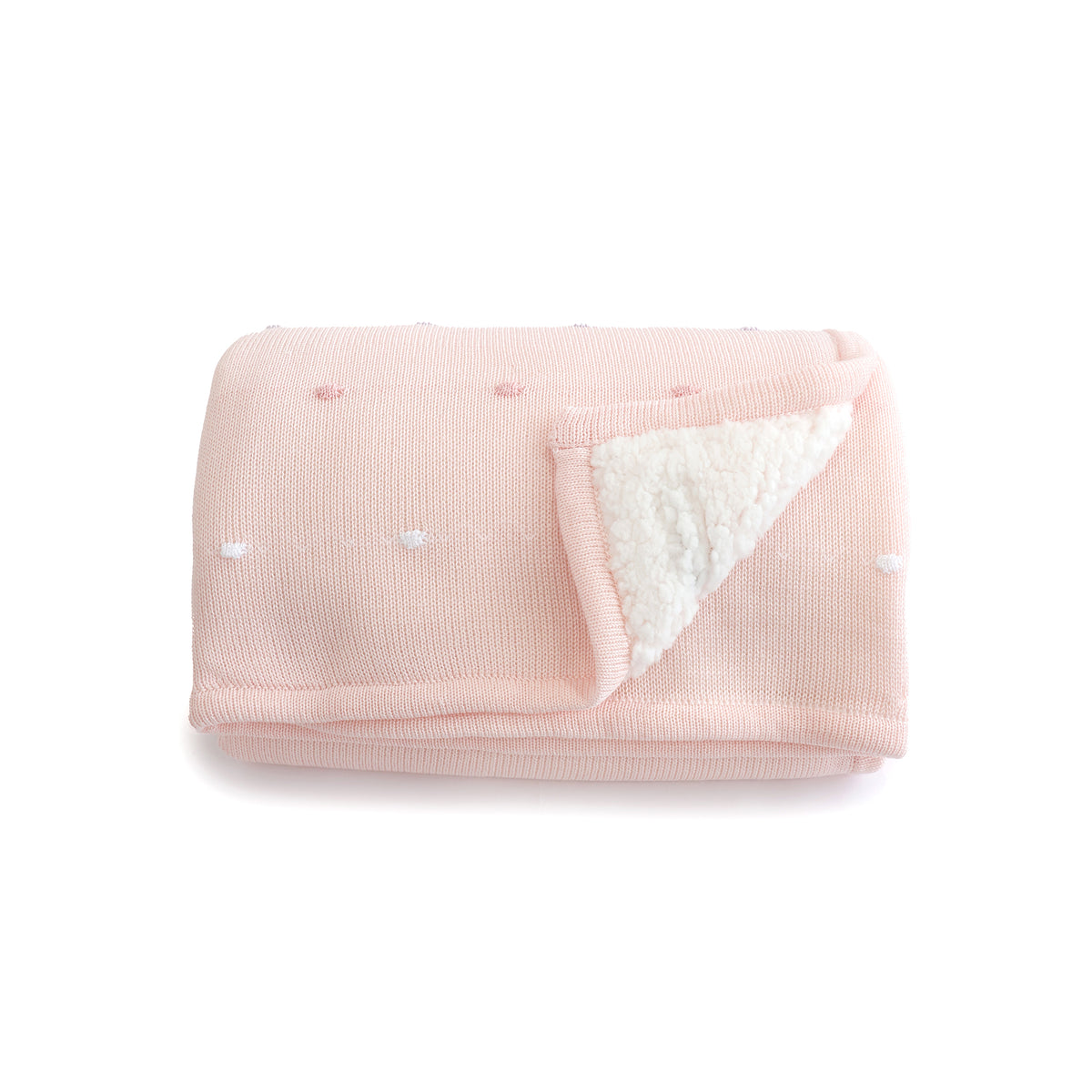 Confetti Knit Blanket - Berry - Bubba Blue Australia