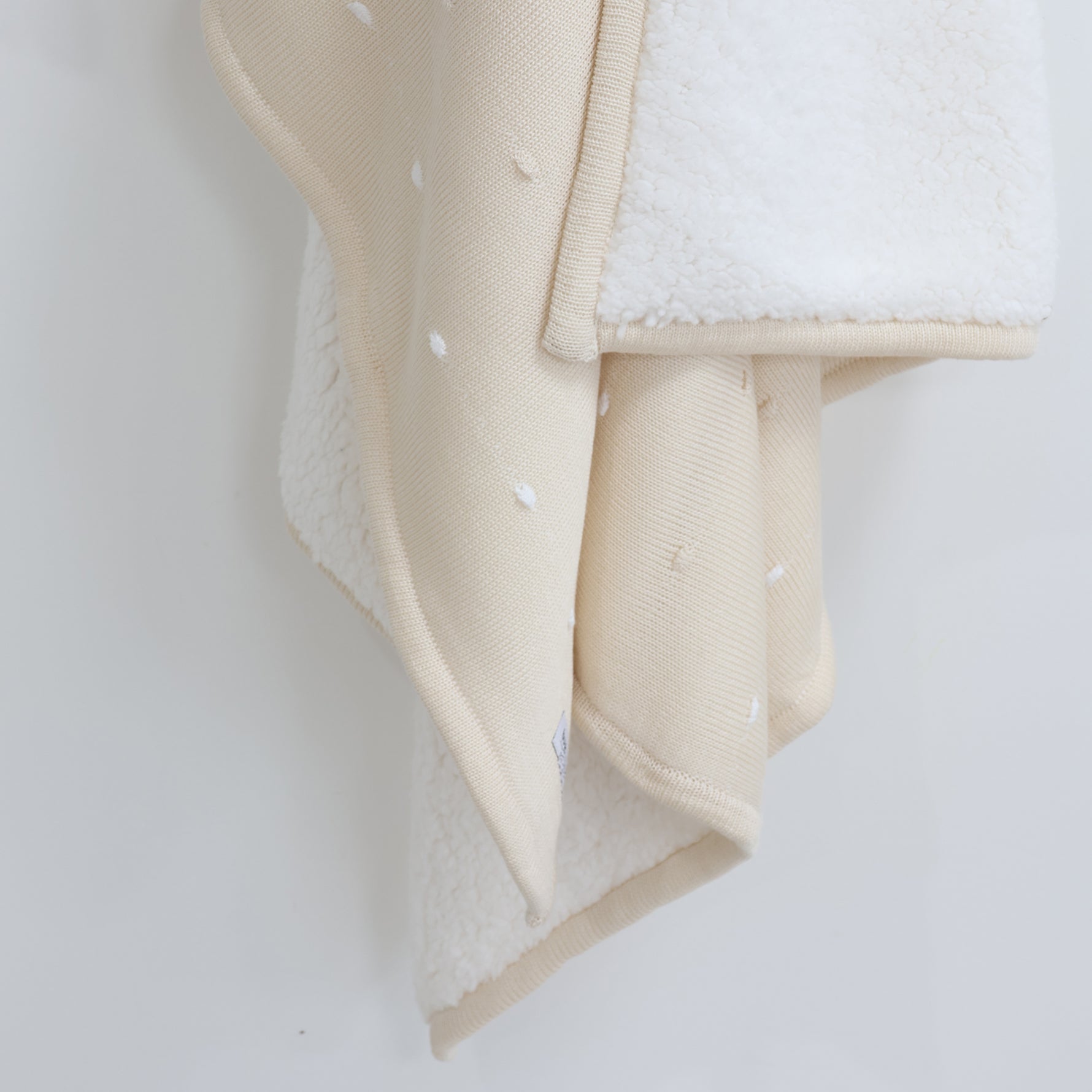 Confetti Knit Blanket - Sand - Bubba Blue Australia