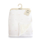 Confetti Knit Blanket - White - Bubba Blue Australia