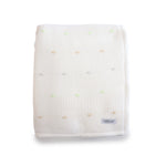 Confetti Knit Blanket - White - Bubba Blue Australia
