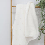 Confetti Knit Blanket - White - Bubba Blue Australia