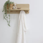 Confetti Knit Blanket - White - Bubba Blue Australia
