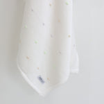Confetti Knit Blanket - White - Bubba Blue Australia
