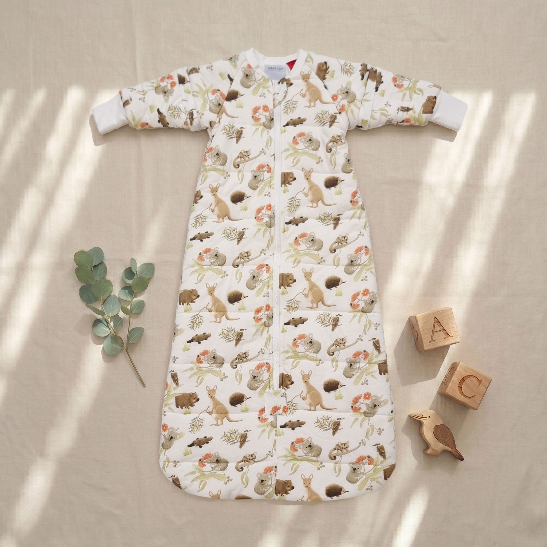 Aussie Animals 3.5 TOG Convertible Sleep Bag - Bubba Blue Australia