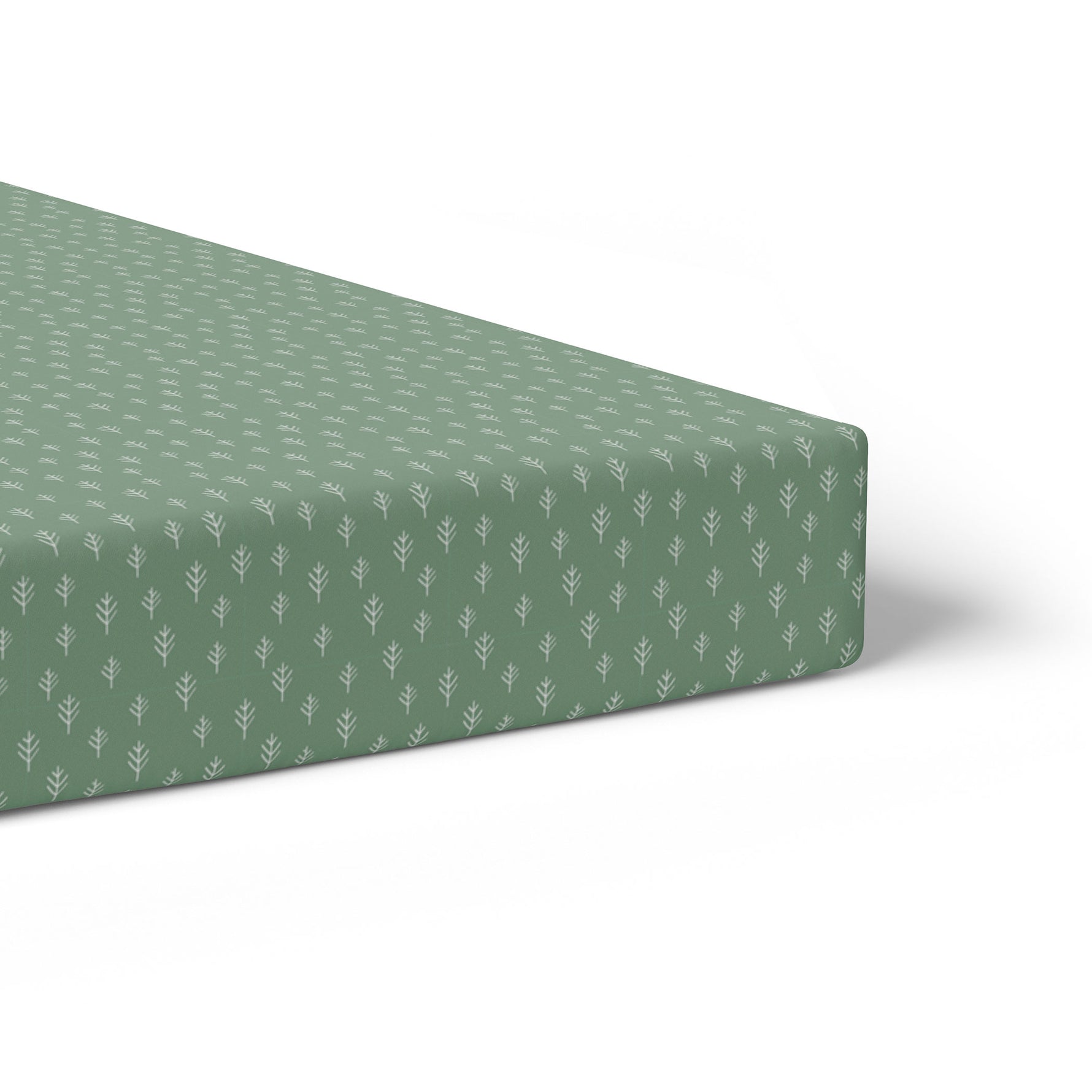 Nordic 2pk Jersey Cot Fitted Sheets Avocado/Forest - Bubba Blue Australia