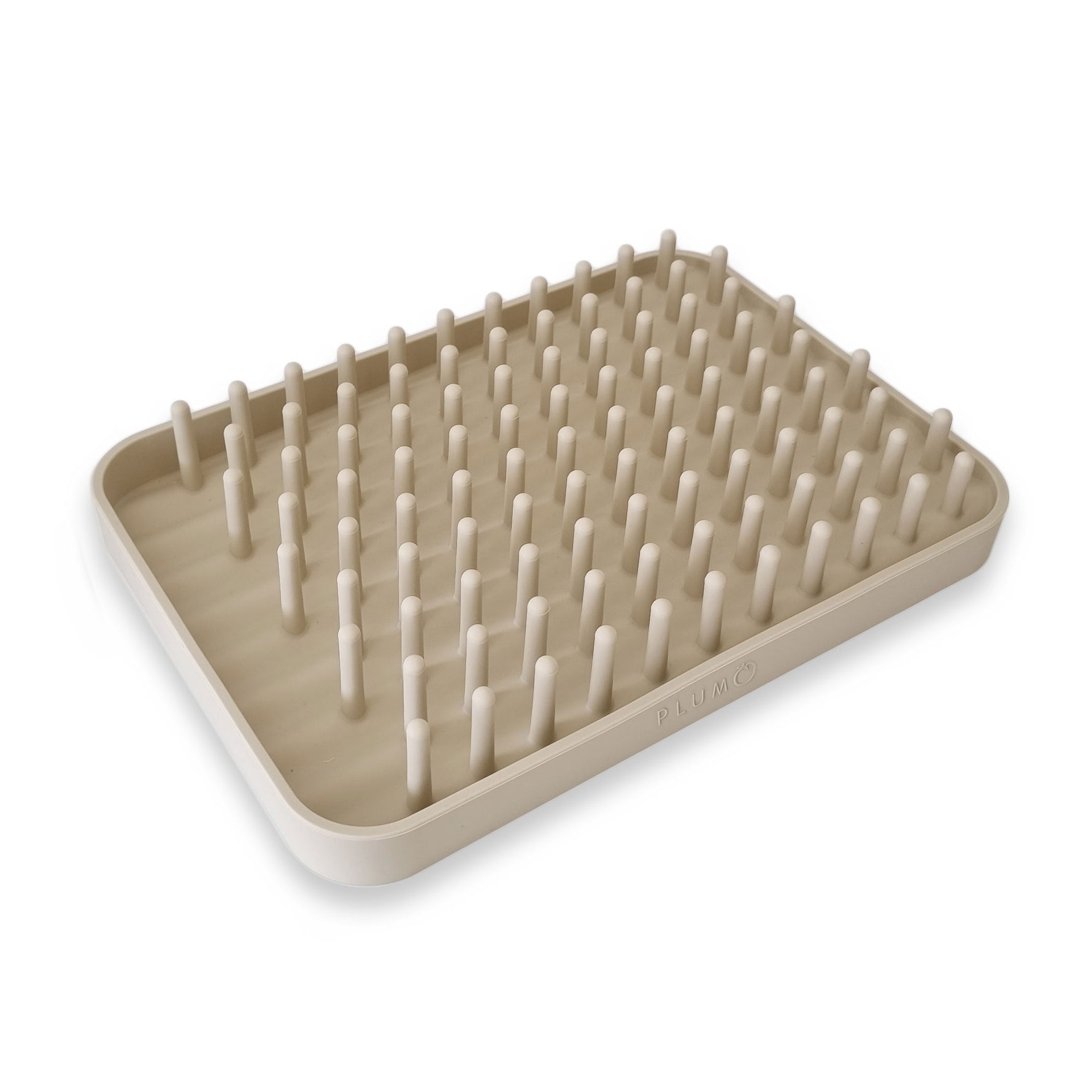PLUM Hedgehog Silicone Drying Rack - Sand - Bubba Blue Australia