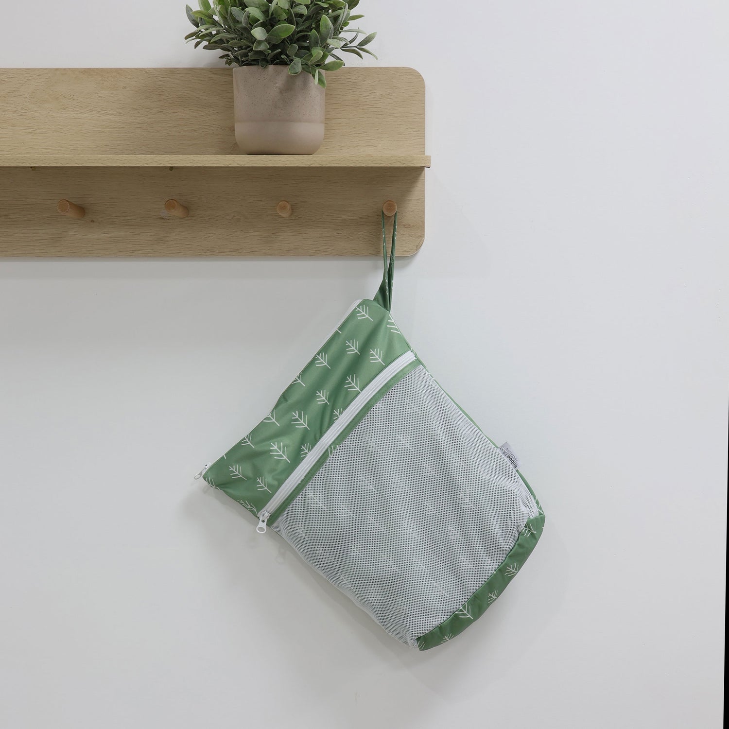 Nordic 2pk Wet/Dry Bags Bundle Forest - 25x28cm & 30x35cm - Bubba Blue Australia