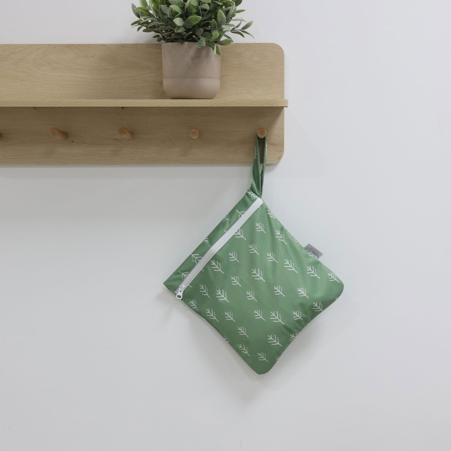 Nordic 2pk Wet/Dry Bags Bundle Forest - 25x28cm & 30x35cm - Bubba Blue Australia
