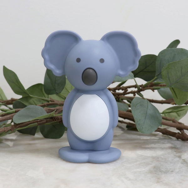 Aussie Animals Bubba Koala Silicone Teething Toy Steel Blue