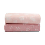 Nordic 2pk AIR+ Mesh Nursing Scarf Berry/Rose - Bubba Blue Australia