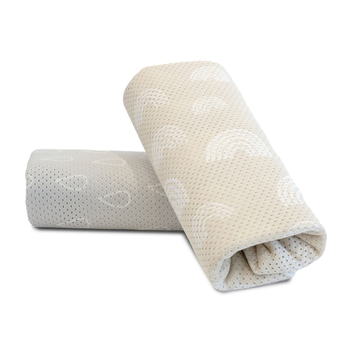 Nordic 2pk AIR+ Mesh Nursing Scarf Grey/Sand - Bubba Blue Australia