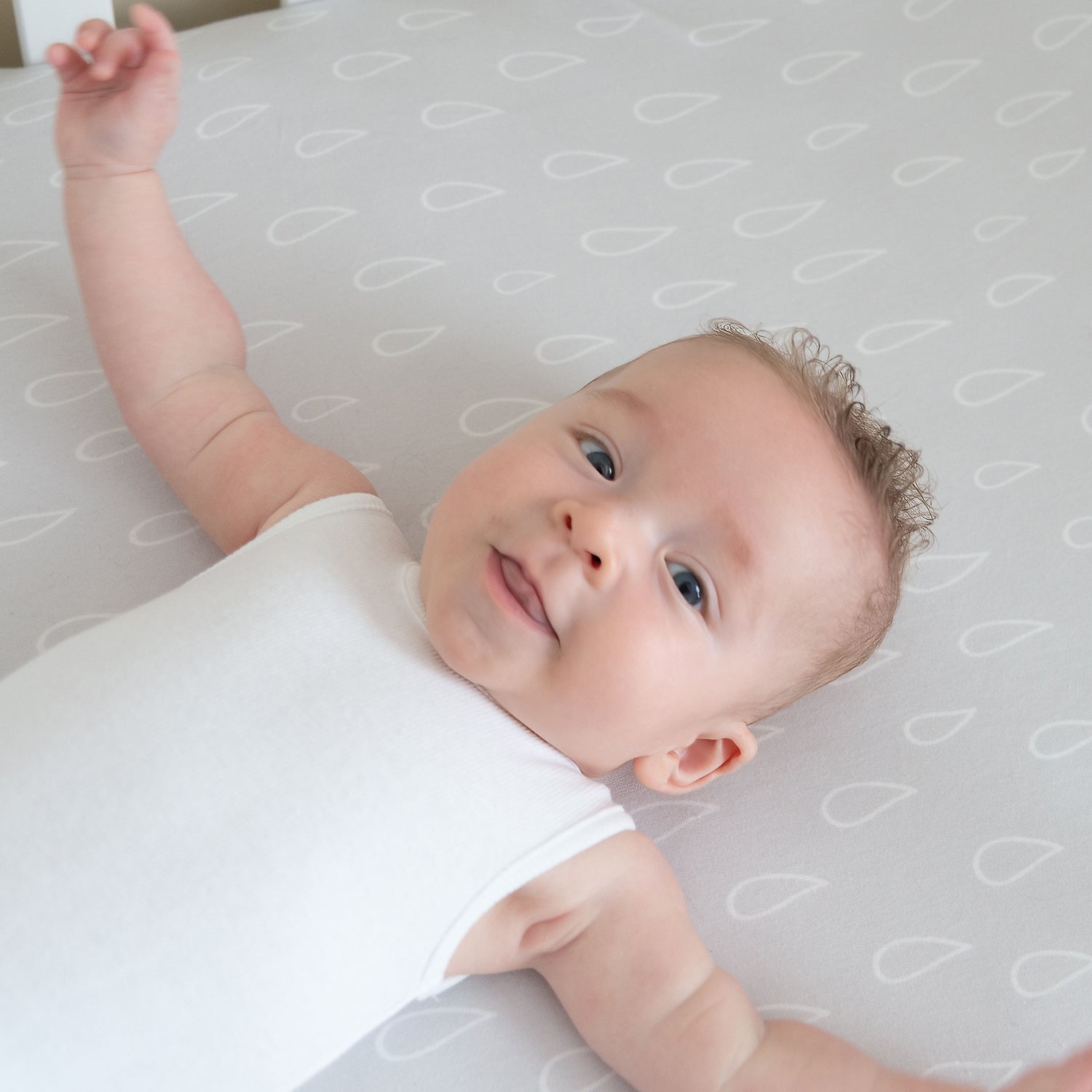 Nordic 2pk Jersey Cot Fitted Sheets Grey/Sand - Bubba Blue Australia