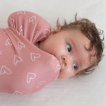 Nordic 2pk Jersey Wrap Dusty Berry/Rose - Bubba Blue Australia
