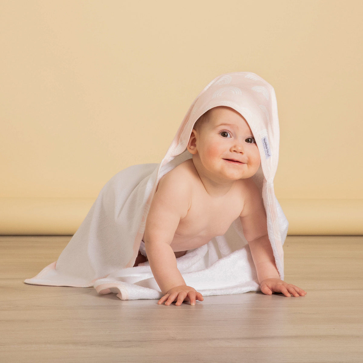 Nordic 2pk Hooded Towel Dusty Berry/Rose - Bubba Blue Australia