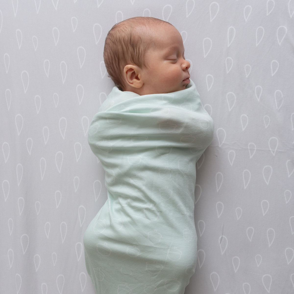 Nordic 2pk Jersey Wrap Avocado/Forest - Bubba Blue Australia