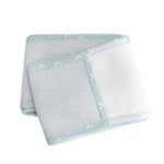 Nordic Air+ Cot Liner Dusty Sky/Mint - Bubba Blue Australia